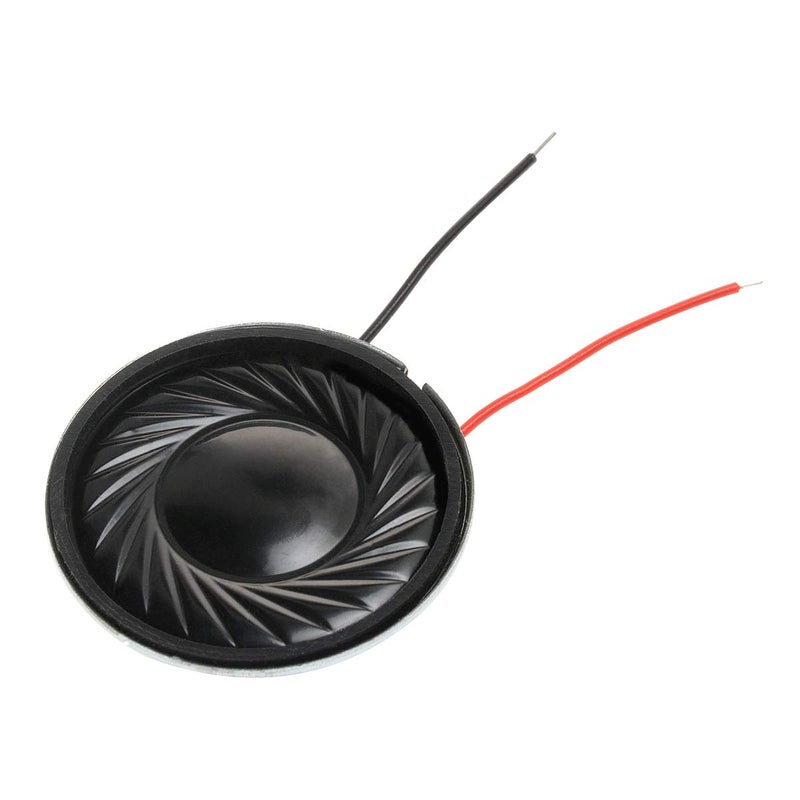 YXQ 2W 8 Ohm Micro Internal Speaker Magnet Loudspeaker 28mm Dia Round Metal Shell Wire DIY Slim PC Laptop(4Pcs) - Image 5